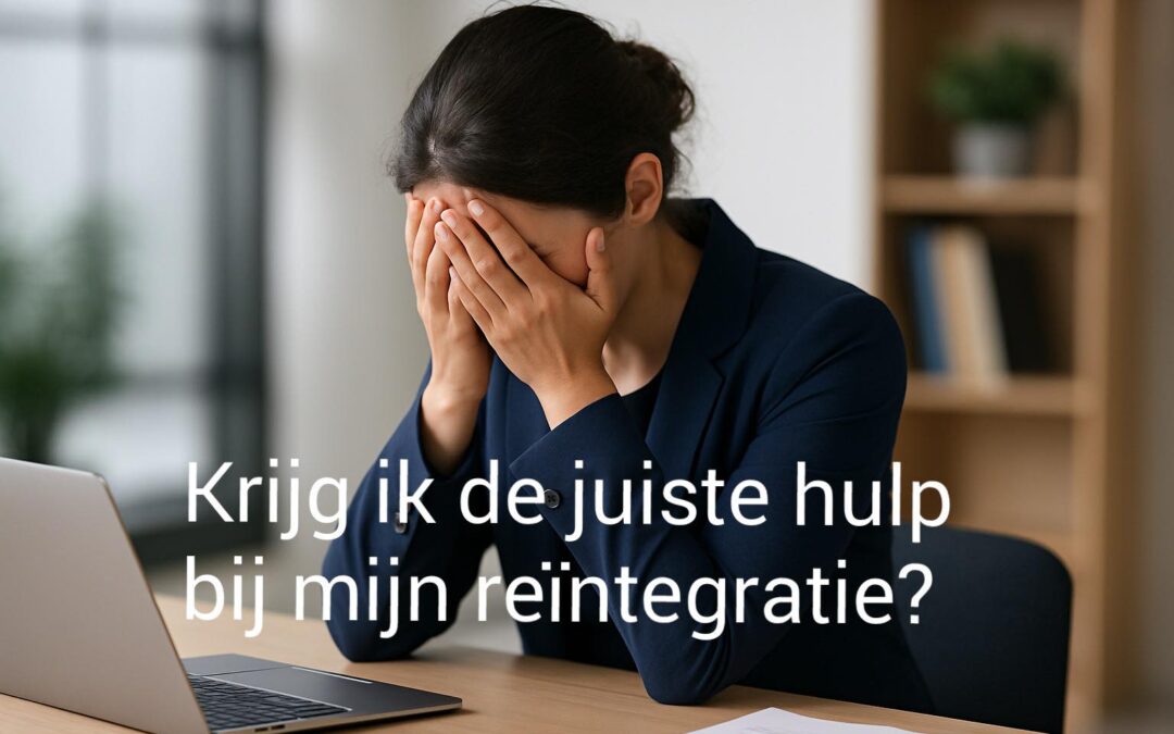 Krijg ik de juiste hulp bij mijn re-integratie?