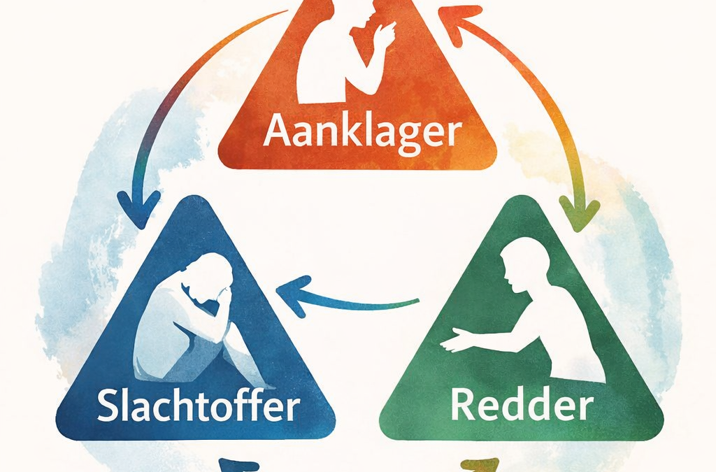 Het spel van slachtoffer, dader en redder… en hoe je eruit stapt