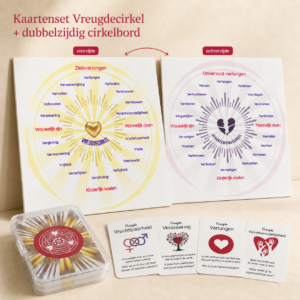 Kaartenset Vreugdecirkel + cirkelbord